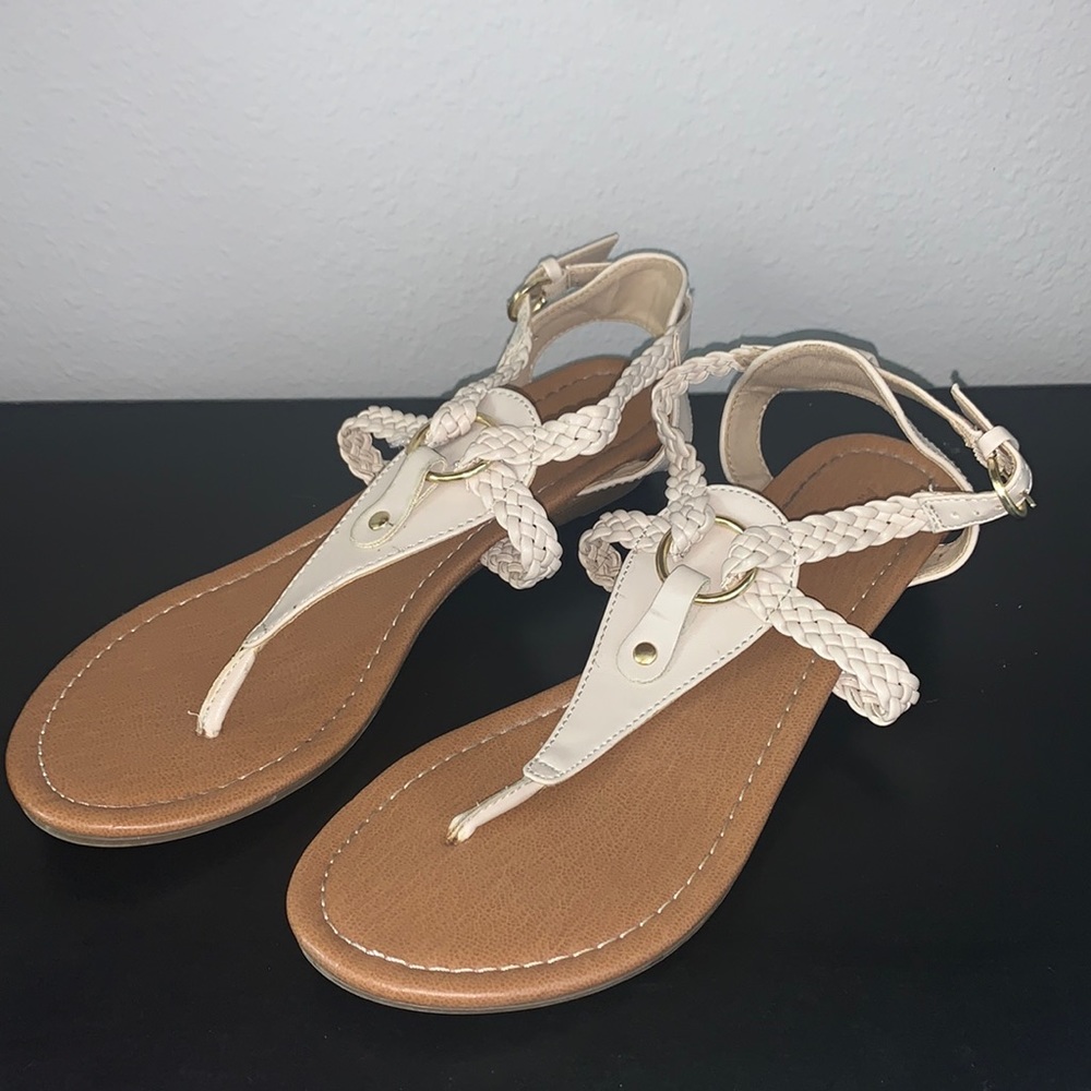 Nude Strapped Sandals